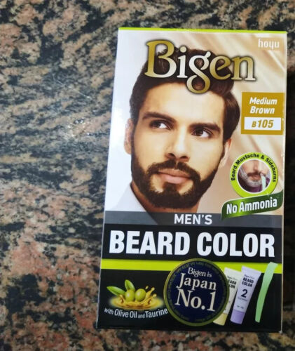 Bigen Men's Beard Color | No Ammonia | B101 B102 B103 B104 B105 | 40 Gram - Picture 7 of 7