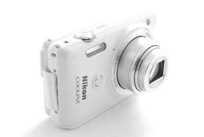 MINT In BOX ] Nikon COOLPIX S6900 White 16.0MP 12x Digital Camera