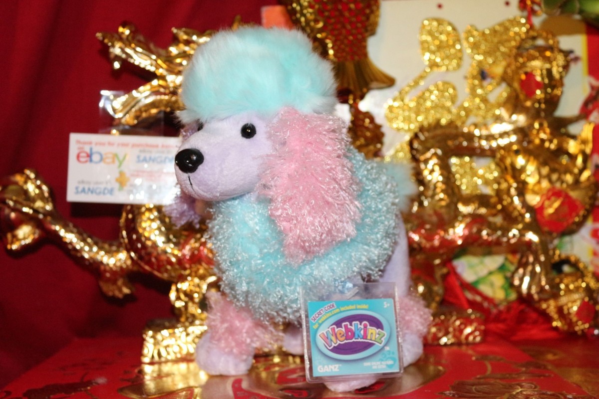 pois♡square poodle onepiece Webkinz Lil'kinz BLACK POODLE HS 191/ Brand New With Sealed Code