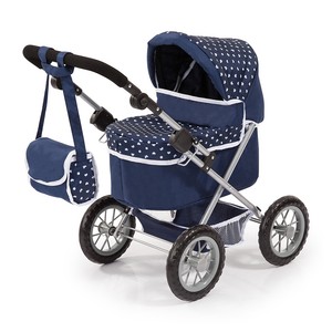 blue kids pram