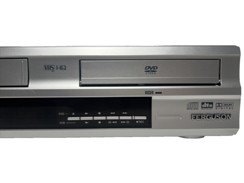 Ferguson VHS DVD Player FVD100-01 Combi 4 Head VCR Recorder - Dolby NTSC Works - Picture 3 of 12