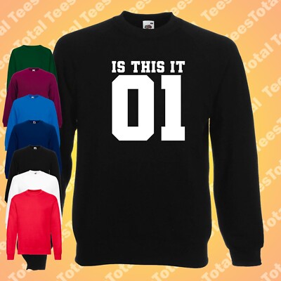 Is This It 01 Pullover | The Strokes | Julian Casablancas | Indie Rock