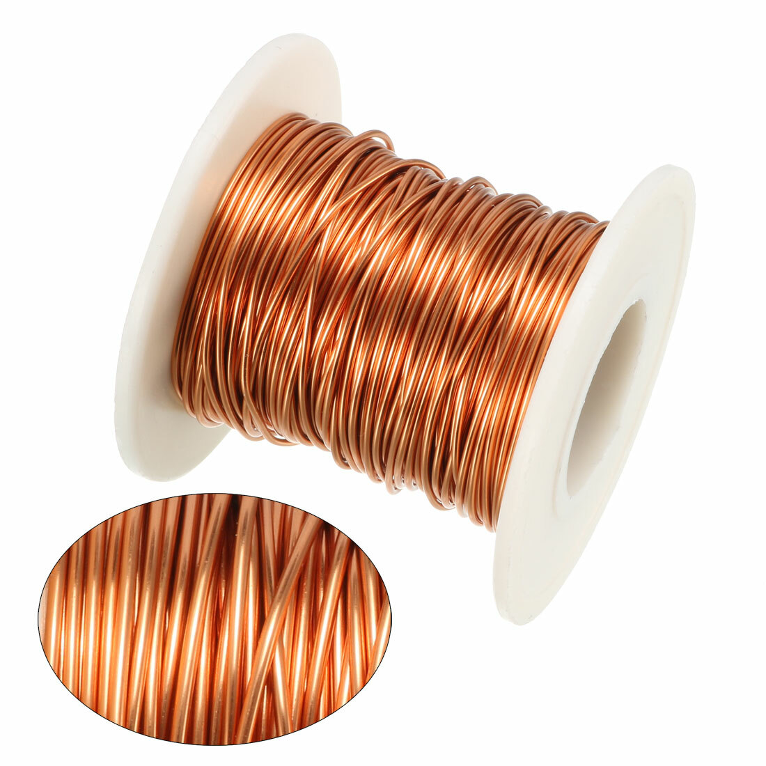 Fil De Cuivre Émaillé 0.4mm (15m) - Bobine D'Enroulement Aimant Pour Inducteurs, Haut-Parleurs Et Projets DIY