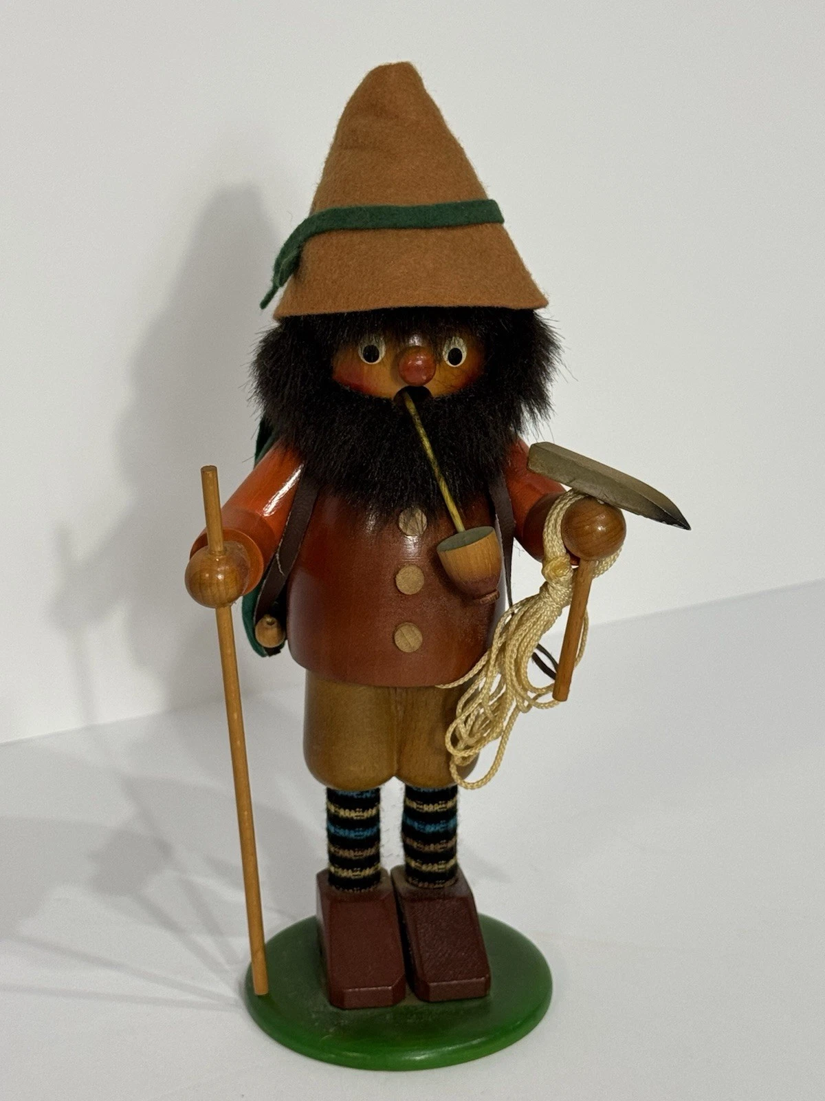 Vtg Georg Heisswolf German Incense Smoker Mountain Climber Rothenburg W. Germany