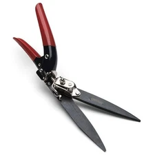 Kings County Tools Grass Trimming Shears | 5-1/4” Steel Blades | Rotating