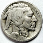 1920-S Buffalo Nickel 5c Coin Circulated G+ Good to Very Good Semi-Key Date #12
