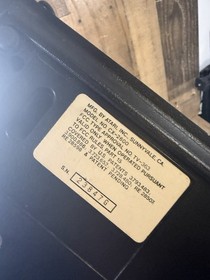 Atari 2600 Heavy Sixer Console Controller Paddles Games Bundle No Power Cord