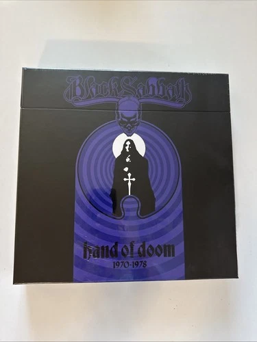BLACK SABBATH Hand Of Doom 1970-1978 Vinyl Picture Disc Box Set Sealed New