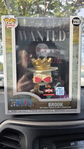 Funko Pop One Piece Wanted Poster Brook #2220 - TargetCon Exclusive - PRESALE