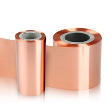 99.9 Pure Copper Sheet Roll Metal Foil Plate Strip 0.01-1mm Thick 10-400mm Wide