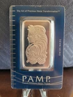1 oz Pamp Suisse Lady Fortuna .999 Fine Silver Bar - In Assay Card # C053372