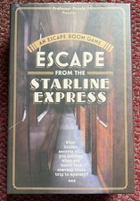 Professor Puzzle Escape From The Starline Express an Escape Room Game