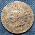 1872 Indian Head Cent 1c Circulated Details #101542