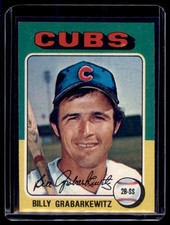 1975 Topps Billy Grabarkewitz Chicago Cubs #233 2199