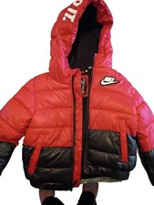 Nike Kids' Colorblock Puffer Heavyweight Hooded Jacket