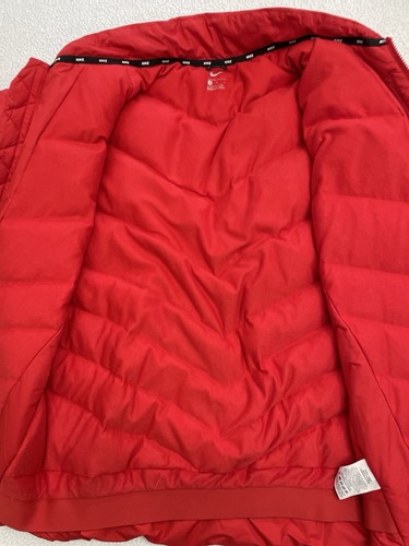 Veste Nike Marist Athlétisme Homme Rouge Moyen Fermeture Éclair Intégrale B26 - Photo 3/11