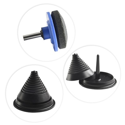 Messer Auswuchtwerkzeuge nützlich 50*55mm Mähmesser Auswuchtmaschine & Schärfgerät Set Traktor
