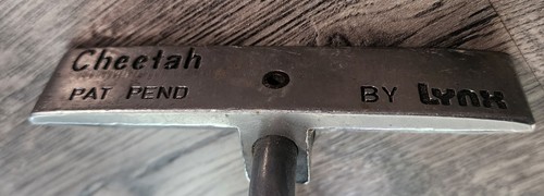 Vintage Rare "Cheetah" By Lynx Golf 2-Way Putter Steel Shaft 40" Stainless Steel - Imagen 13 de 22