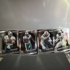 Panini Prizm 2012 Miami Dolphins Dan Marino Williams Fryar Stephenson 4 Card Lot
