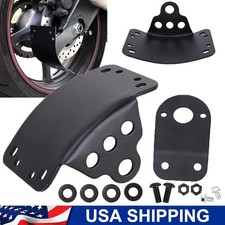 Motorcycle License Plate Holder Side Mount Bracket For Harley Honda Universal