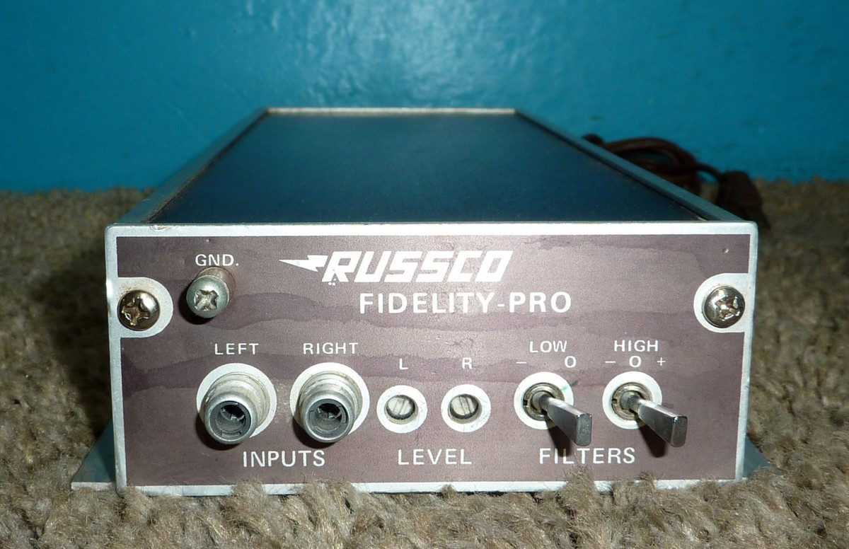 Russco Fidelity Pro Stereo Phono Preamplifier Good Condition | eBay
