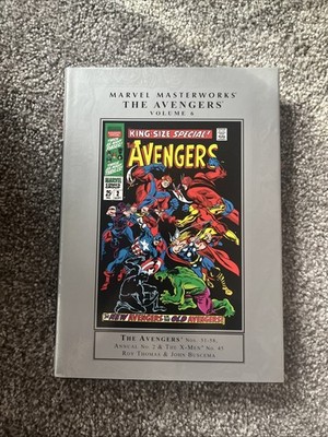 Marvel Masterworks The Avengers Book Six Volume 6 Hardcover HC Roy Thomas
