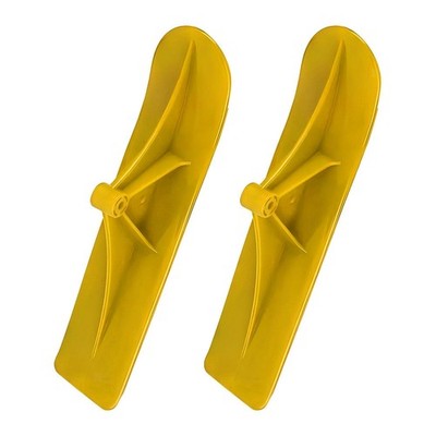 2 Stücke Schnee Roller Schlitten Board Ski Board Schlitten für Winter