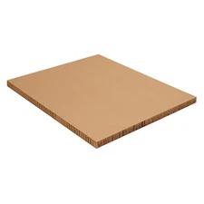 Honeycomb Sheets, 40" X 48" X 2", Kraft, 56Ec55