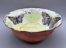 Vintage Aynsley Lustre Ware Butterflies Bowl