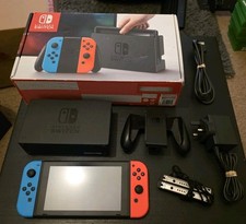 Nintendo Switch 32 GB Console HAC-001 - Neon Blue and Red