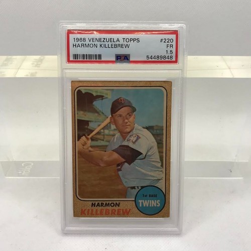 1968 Topps Harmon Killebrew #220 card