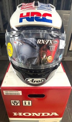 Arai RX-7X HRC×HONDA Full Face Helmet XL:61-62cm New From Japan | eBay