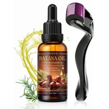Batana Oil with Rosemary Castor Oil Scalp Roller
