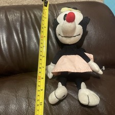 Vintage 1994 Warner Brothers Animaniacs DOT Girl Plush Stuffed Animal Dakin