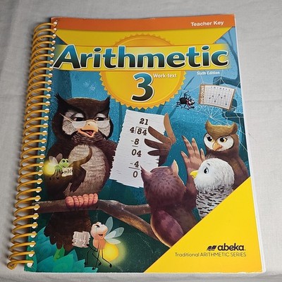 *Very Good* Abeka Arithmetic 3 Teachers Book Key