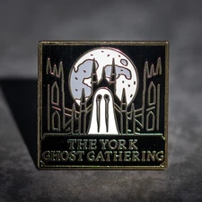 The York Ghost Gathering Enamel Pin