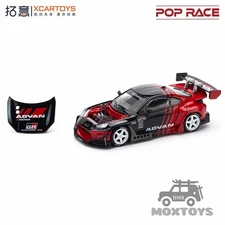 Xcartoys x POP RACE 1:64 PANDEM GR 86 ADVAN Diecast Model Car