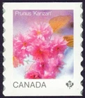 Canada sc#3529 Cherry Blossoms : Prunus "Kansan", Unit from Coil, Mint-NH