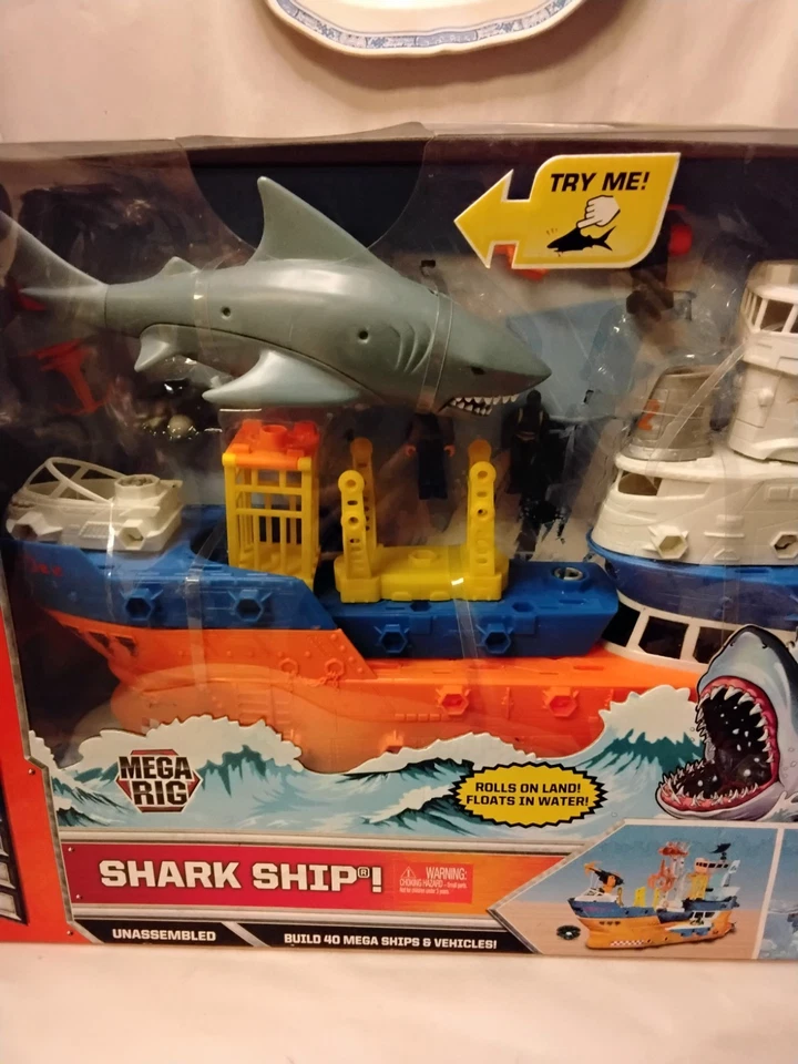 Matchbox Exclusive 60th Anniversary Special Edition  Mega Rig Shark Ship NIP - Image 2 of 4