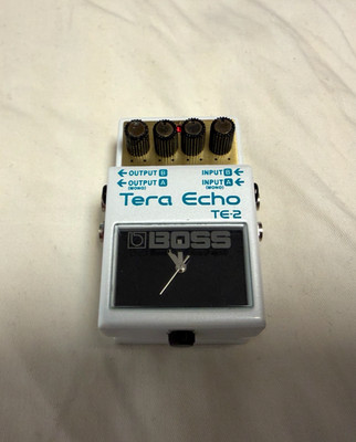 BOSS Guitar Compact Pedal Very Mini Size Clock Watch TE-2 Tera Echo Type