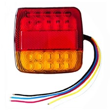 20LED 12V Car Truck LED Rear Tail Light Warning Lights Lamp for Trailer Caravans