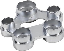 Faucet Aerator Removal Tool 10 in 1 Alloy Universal Metal Aerator Key Wrench