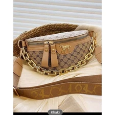 Fanny Pack Crossbody Bag Designer Inspired Horse Chain Shoulder Purse