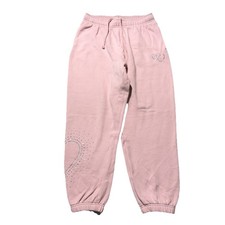 Victoria s Secret PINK Joggers Women s Small Pink Rhinestone Logo Sweatpants