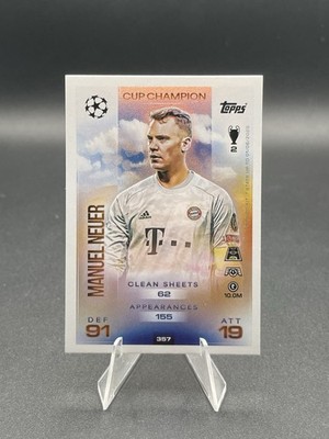 Manuel Neuer Cup Champion Topps Match Attax 2025/2026 Bayern