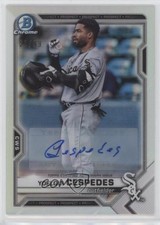 2021 Bowman Draft Chrome Image Variation 21/99 Yoelqui Cespedes Auto 0xz8