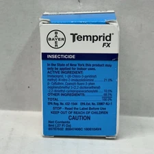 Temprid Bed Bug Killer Spray Temprid FX Insecticide Roach - Ant Killer - 8ML