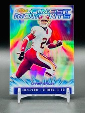 2000 Topps Finest - Finest Moments Champ Bailey #FM23 Refractor