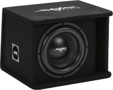 Skar Audio Single 10" 1200W Peak 600W RMS SDR-1X10D2 Vented MDF Subwoofer