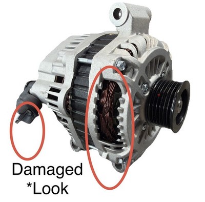 SCITOO Alternator for Ford for Explorer 2009-2010 Explorer Sport Trac *DAMAGED*